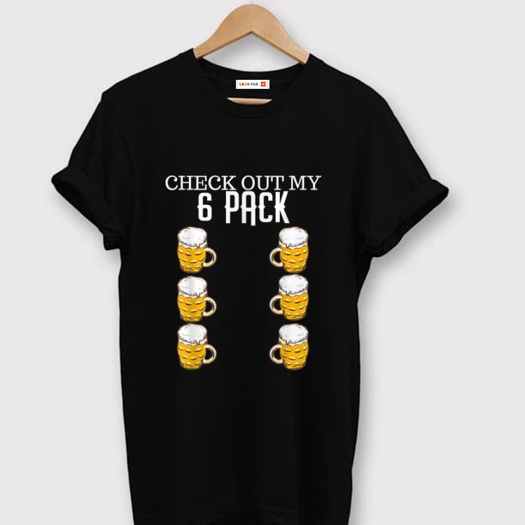 Top Check Out My Six Pack Beer shirt