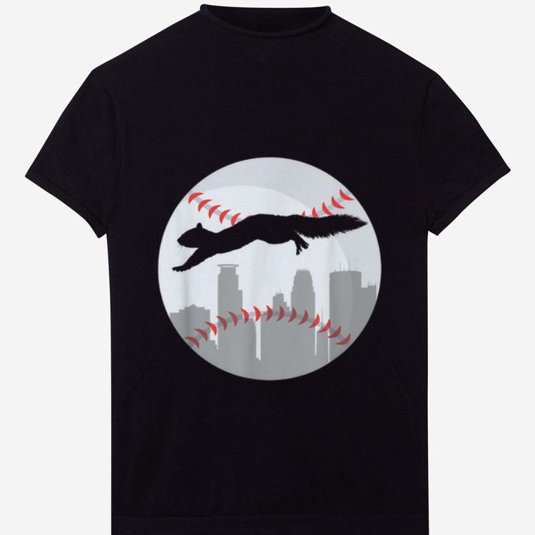 Top Minneapolis Minnesota Squirrel Silhouette shirt