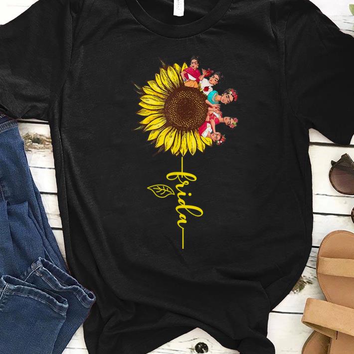 Top Sunflower Frida Kahlo shirt