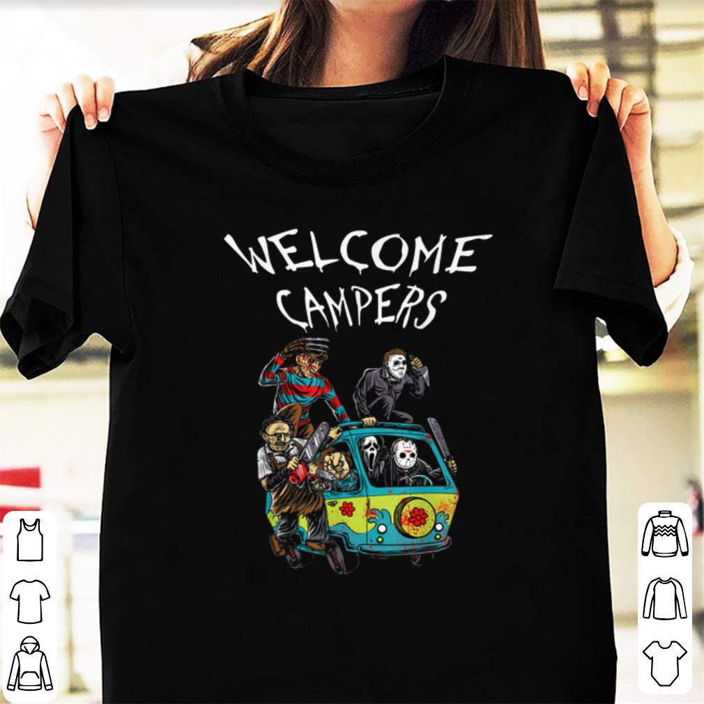 Top Welcome Campers Horror Movie shirt