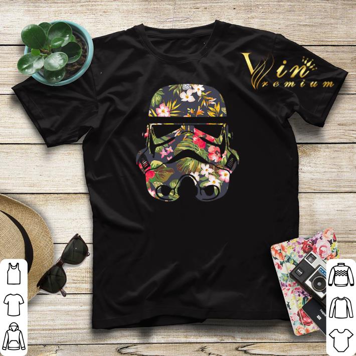 Tropical Stormtrooper Flower shirt sweater