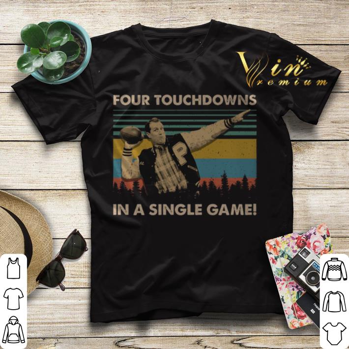 Vintage Al Bundy Four touchdowns in a single game shirt