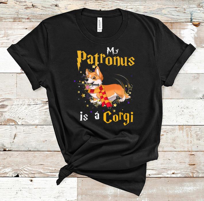 Original My Patronus Is A Corgi Halloween And Christmas Gift shirt