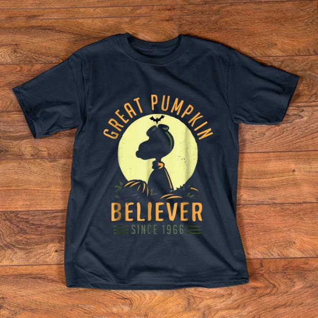 Pretty Peanuts Great Pumpkin believer since 1966 shirt