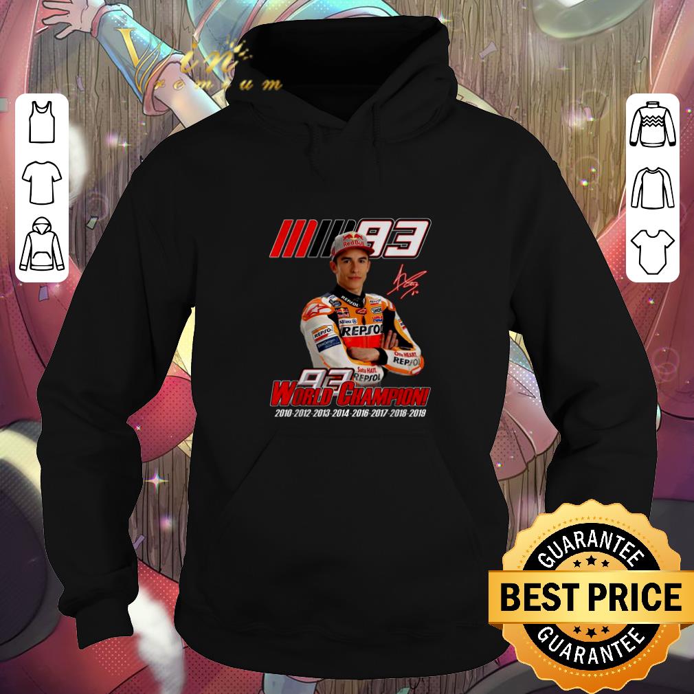 Cheap Marc Marquez MM93 world champion shirt