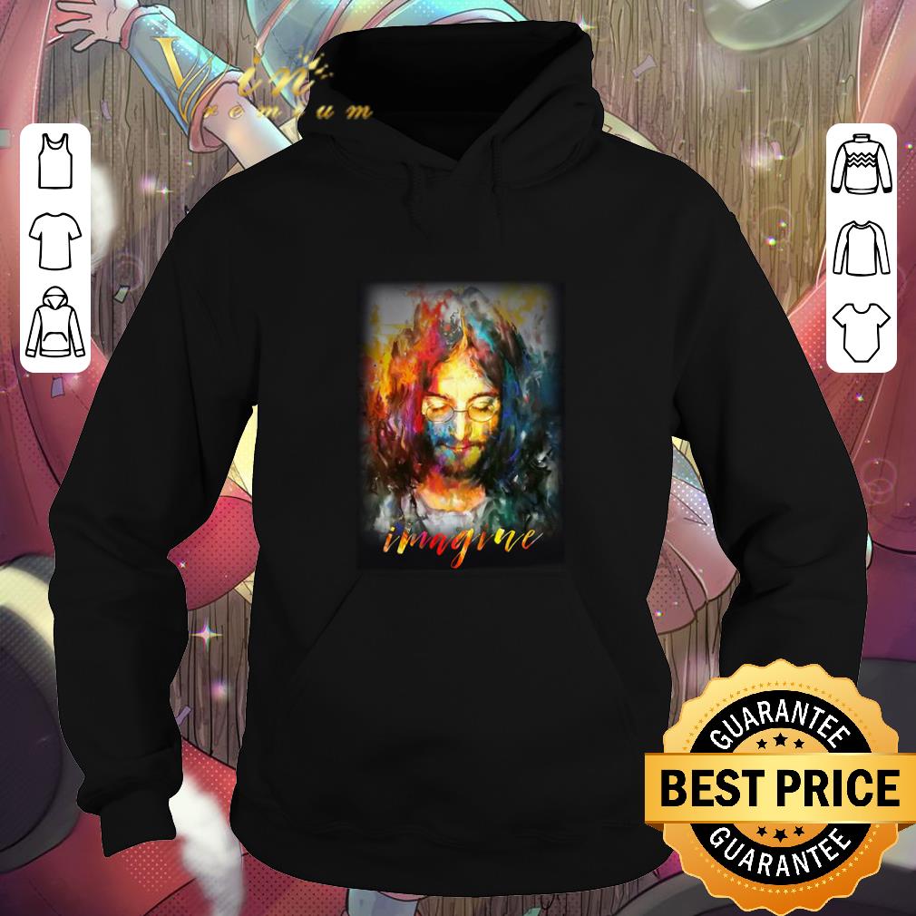 Original Painting John Lennon imagine shirt 1 Original Painting John Lennon imagine shirt