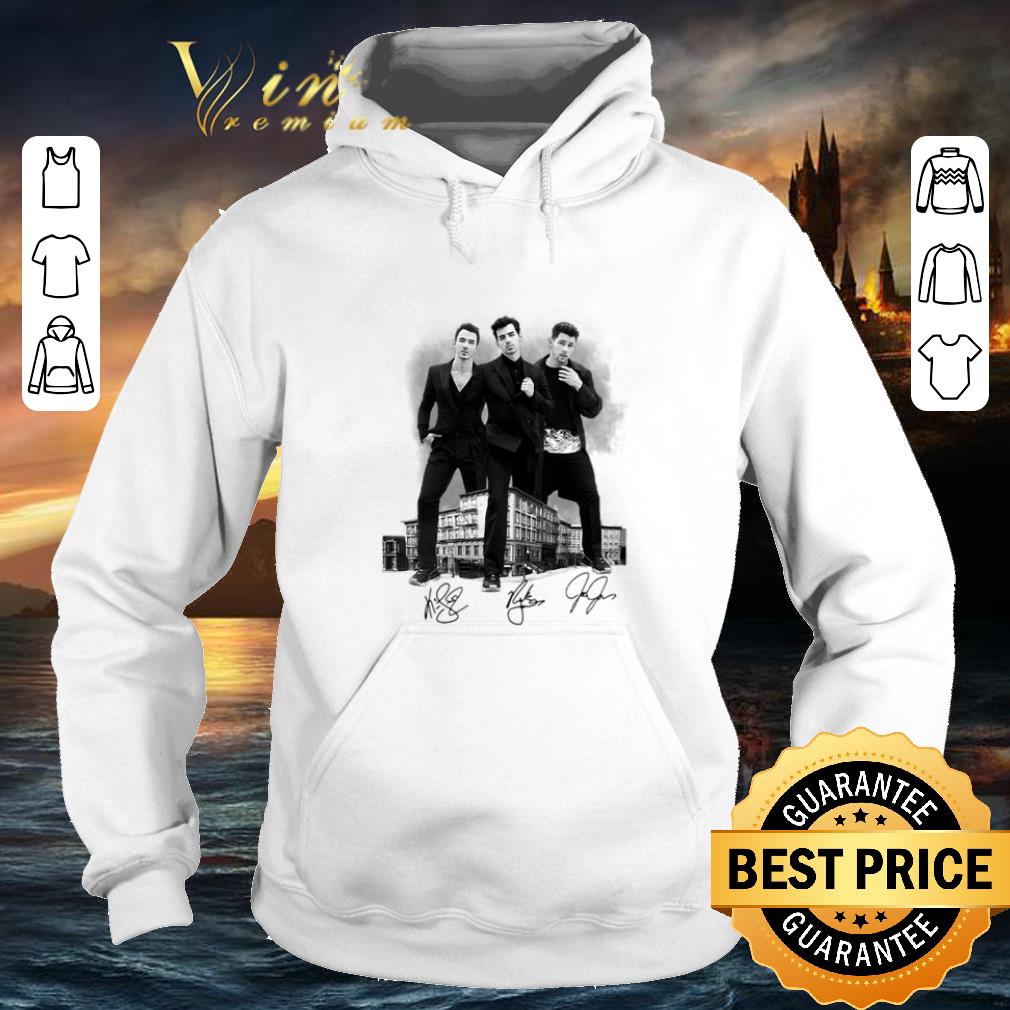 Cheap Jonas Brother The Billboard Cover Shoot signatures shirt