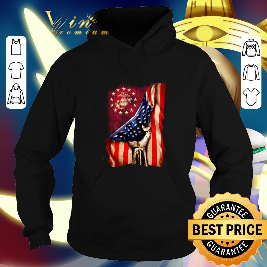 Cheap US Marine Corps American flag shirt