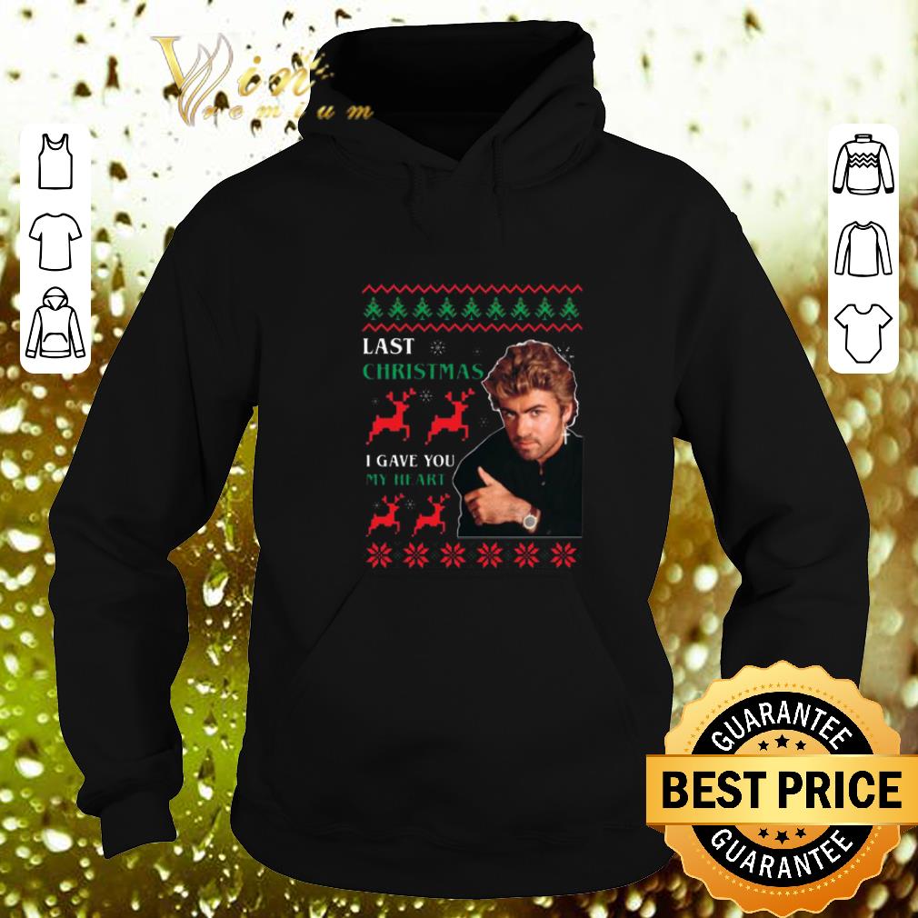 Premium George Michaels Last Christmas I gave you my heart shirt