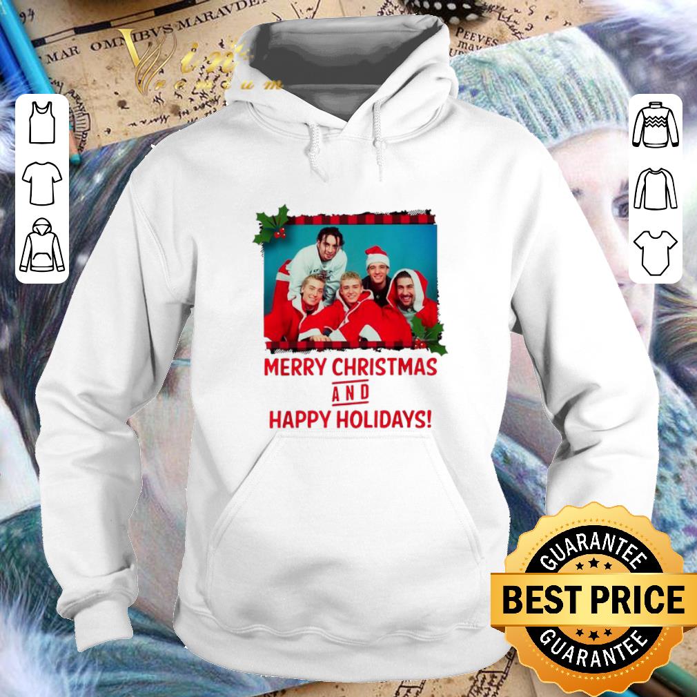 Premium NSYNC Merry Christmas and happy holidays shirt