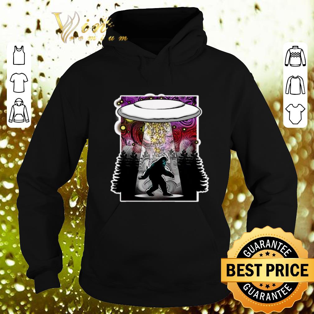 Cheap Bigfoot UFO Extraterrestrial Flying Saucer Sasquatch Abduction shirt 1 Cheap Bigfoot UFO Extraterrestrial Flying Saucer Sasquatch Abduction shirt