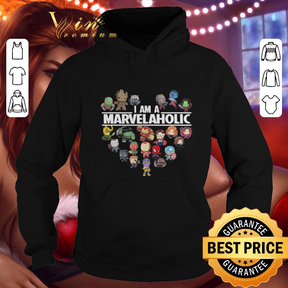 Cheap I am a Marvelaholic Marvel Universe shirt 1 Cheap I am a Marvelaholic Marvel Universe shirt