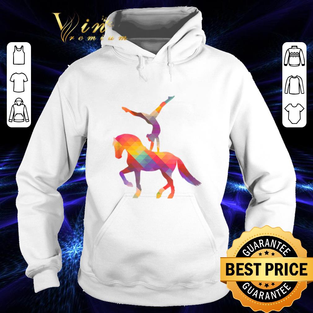 Funny Equestrian vaulting Horse Vaulting queen shirt