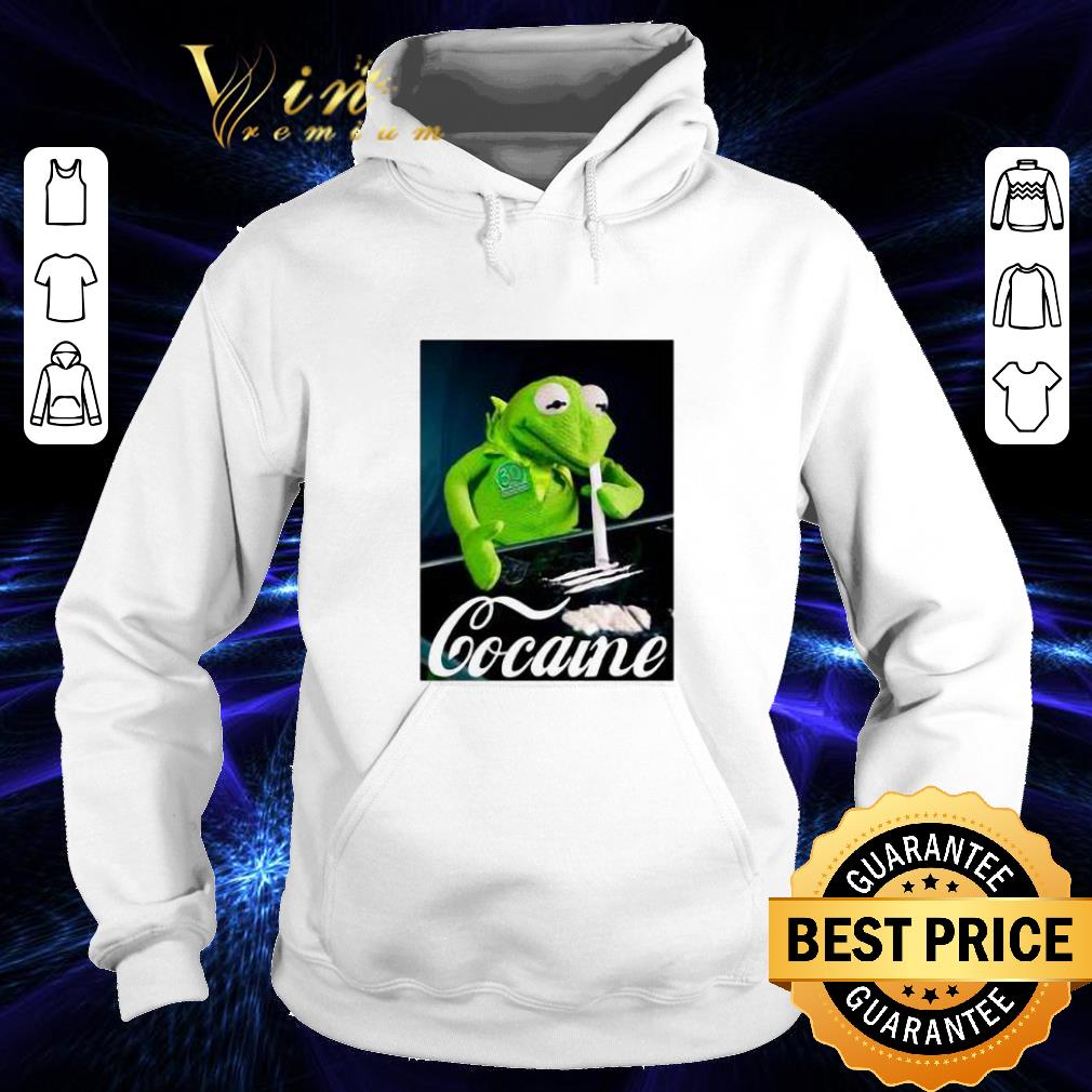 Funny Kermit The Frog Snorting Crack Cocaine shirt 1 Funny Kermit The Frog Snorting Crack Cocaine shirt