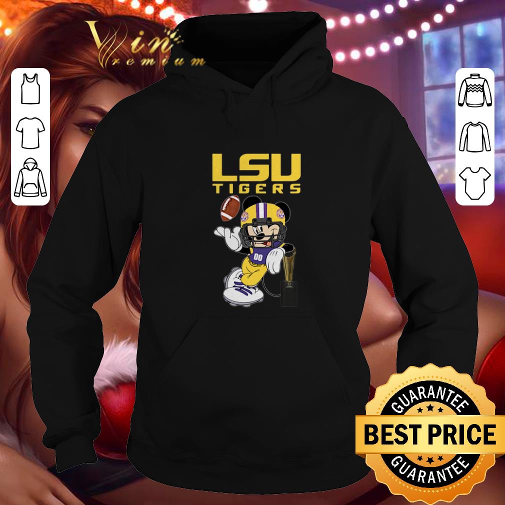Premium Disney Mickey LSU Tigers shirt
