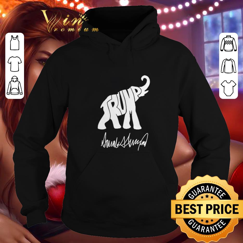 Premium Donald Trump Elephant Signature shirt 1 Premium Donald Trump Elephant Signature shirt