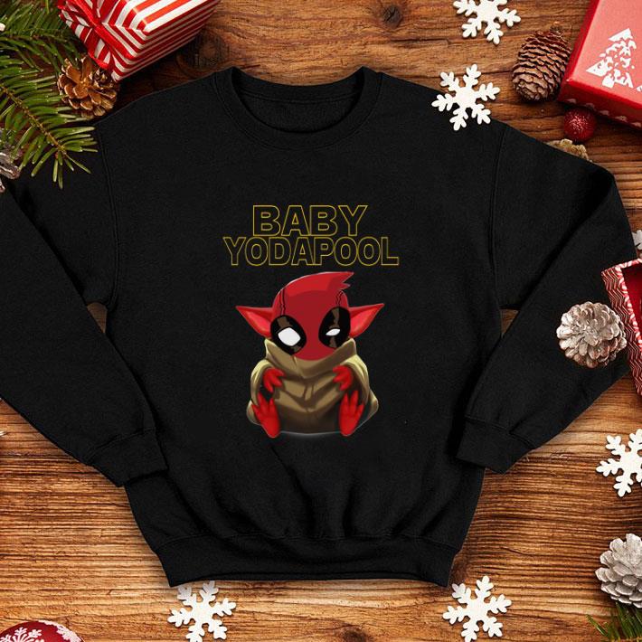 Cheap Baby Yodapool Baby Yoda mashup Deadpool shirt