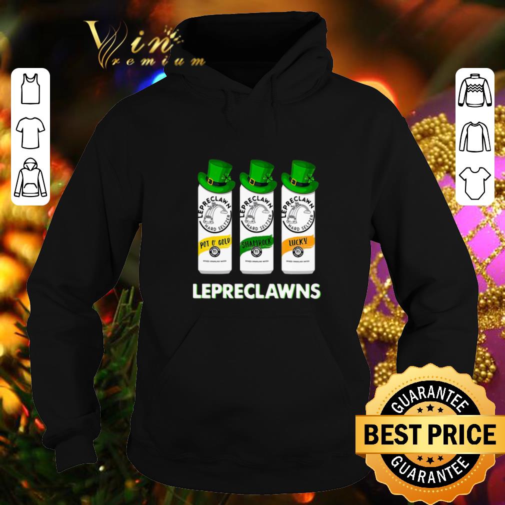 Premium Lepreclawns Pot O' Gold Shamrock Lucky St Patrick's Day shirt