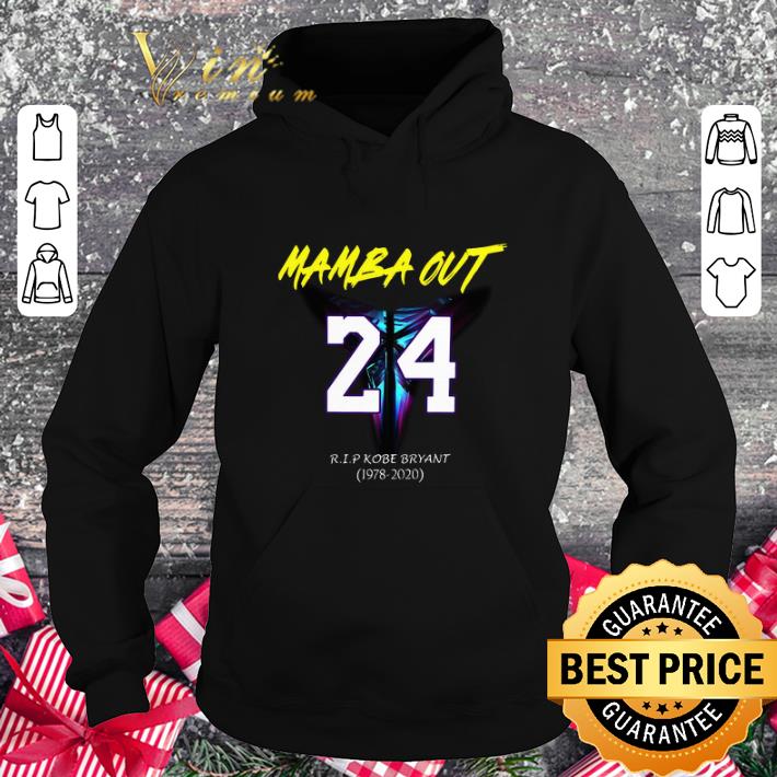 Premium Mamba Out 24 R.I.P Kobe Bryant logo Black Mamba 1978 2020 shirt 1 Premium Mamba Out 24 R.I.P Kobe Bryant logo Black Mamba 1978 2020 shirt