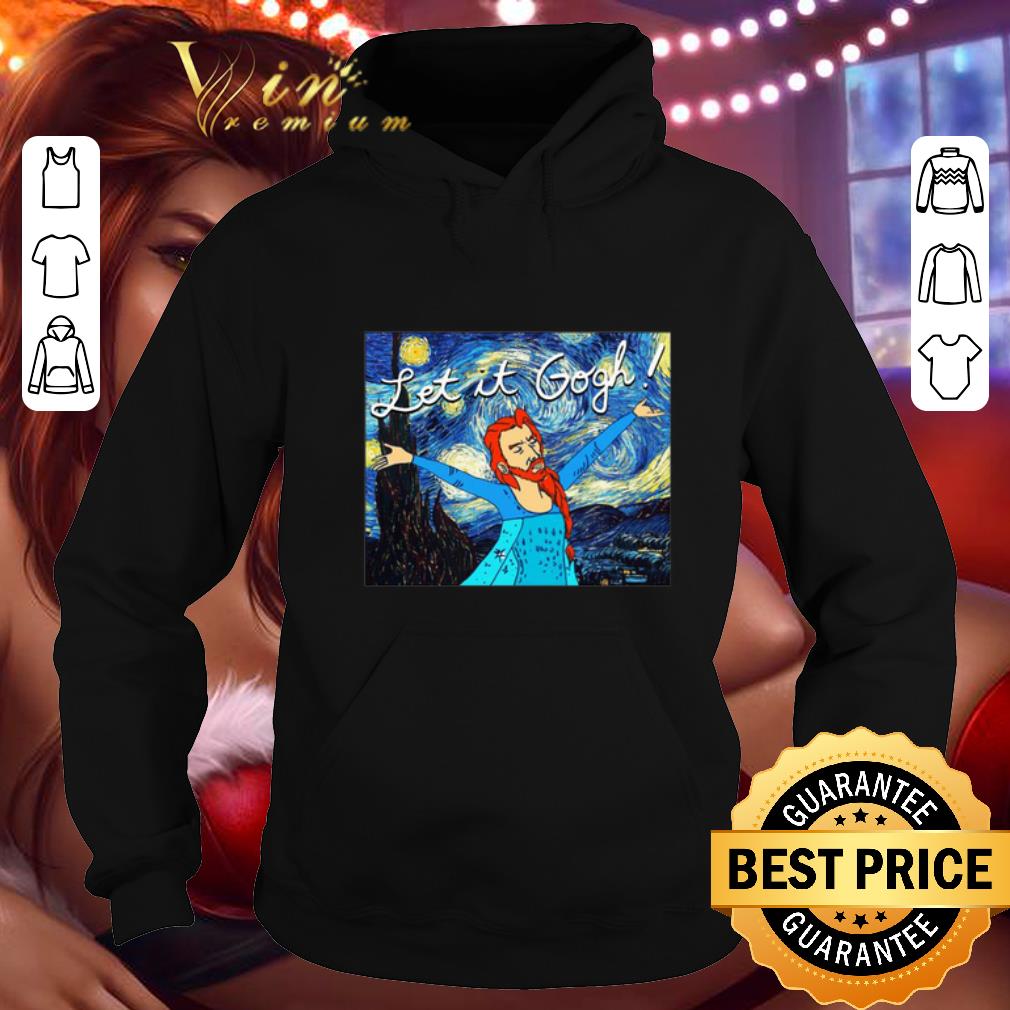 Cheap Let It Gogh Elsa Mashup Van Gogh Starry Night shirt 1 Cheap Let It Gogh Elsa Mashup Van Gogh Starry Night shirt