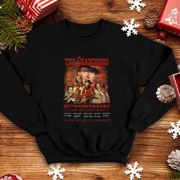Premium The Searchers 65th anniversary 1955-2020 signatures shirt