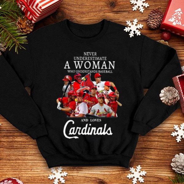 Never Underestimate A Woman Who Understands Baseball And Loves Cardinals
