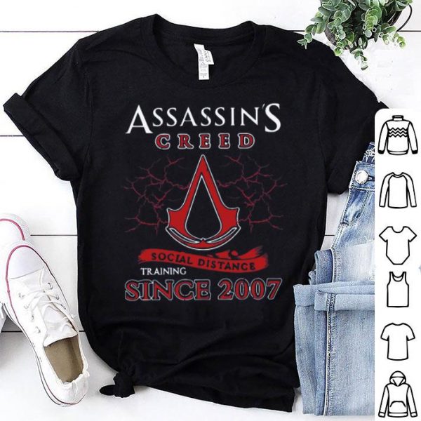 Assassin's Creed Social Distance Training Since 2007 shirt