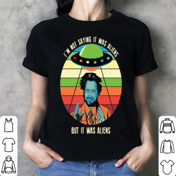Vintage Giorgio A Tsoukalos I’m Not Saying It Was Aliens But It Was Aliens shirt