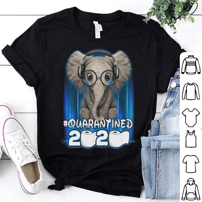 Elephant #Quarantined 2020 Toilet Paper Covid-19 shirt