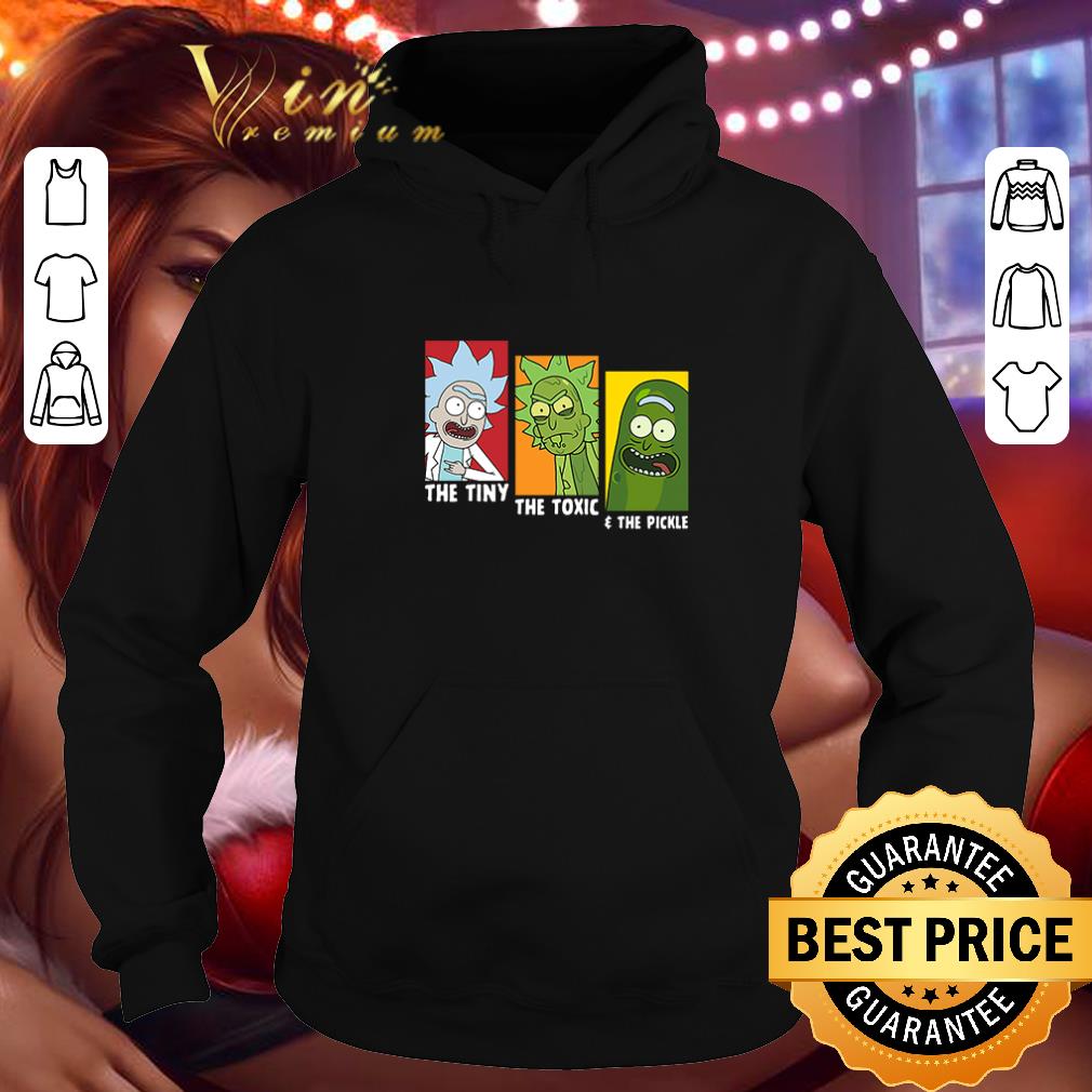 Premium Rick Sanchez the tiny the toxic the pickle shirt 1 Premium Rick Sanchez the tiny the toxic the pickle shirt