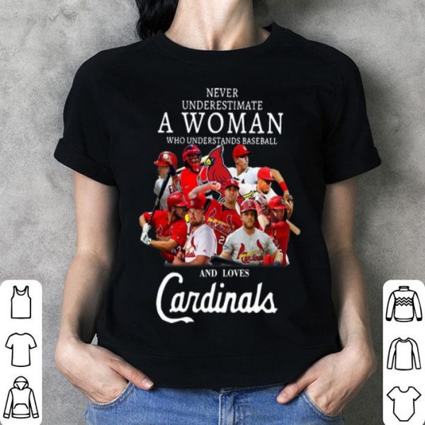 Never Underestimate A Woman Who Understands Baseball And Loves Cardinals