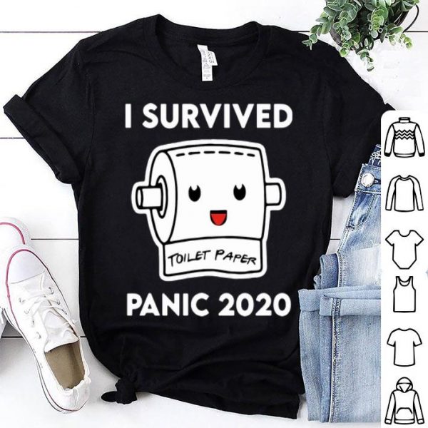 I Survived Panic 2020 Toilet Paper shirt