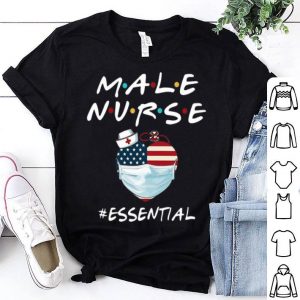 Male Nurse Heart Stethoscope #Esential American Flag