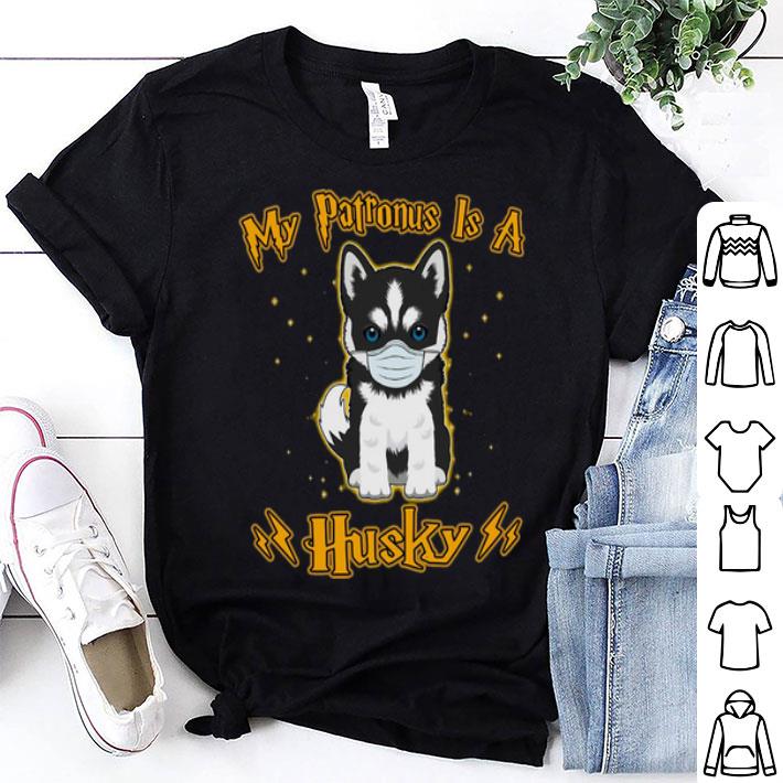 My Patronus Is A Husky Face Mask shirt