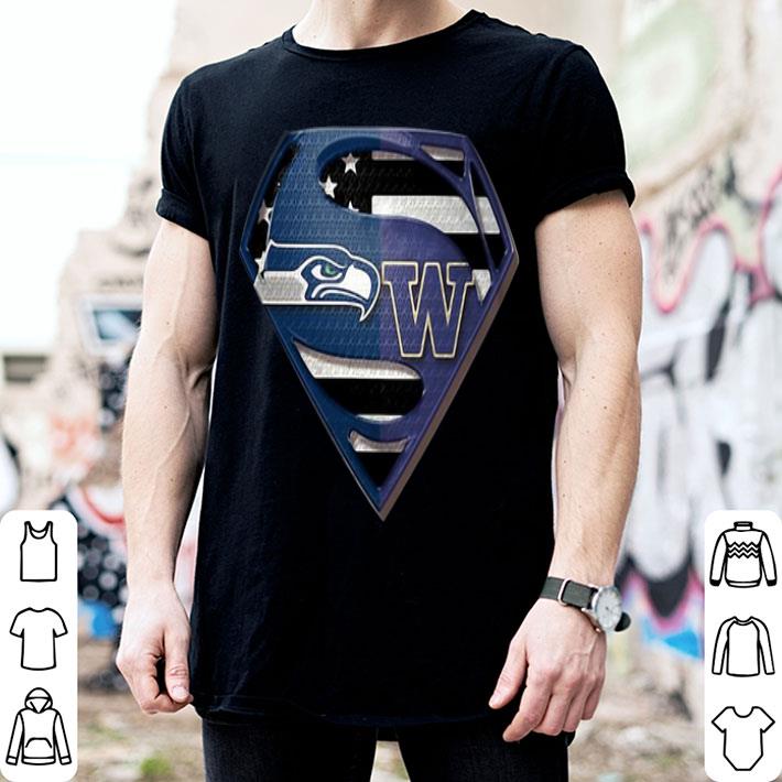 seattle seahawks superman shirt