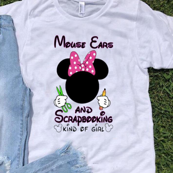 Mickey Mouse Cars And Scrapbooking Kind Of Girl shirt