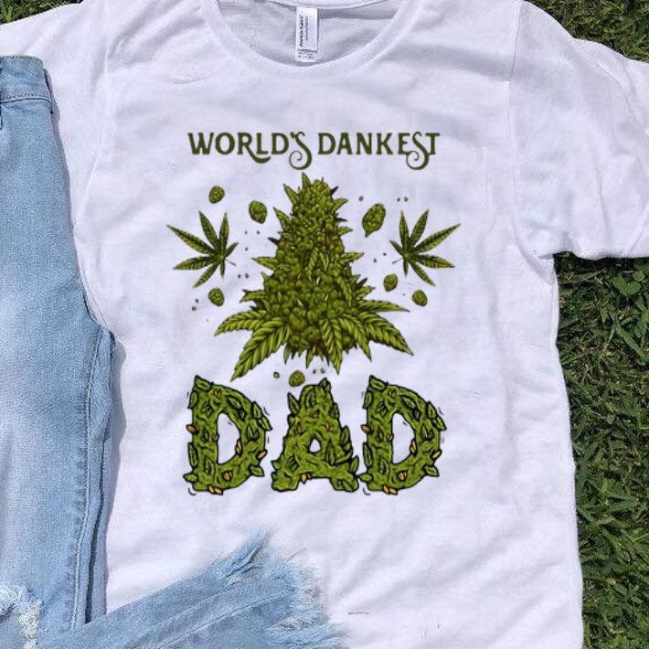 Cannabis Weed World’s Dankest Dad shirt