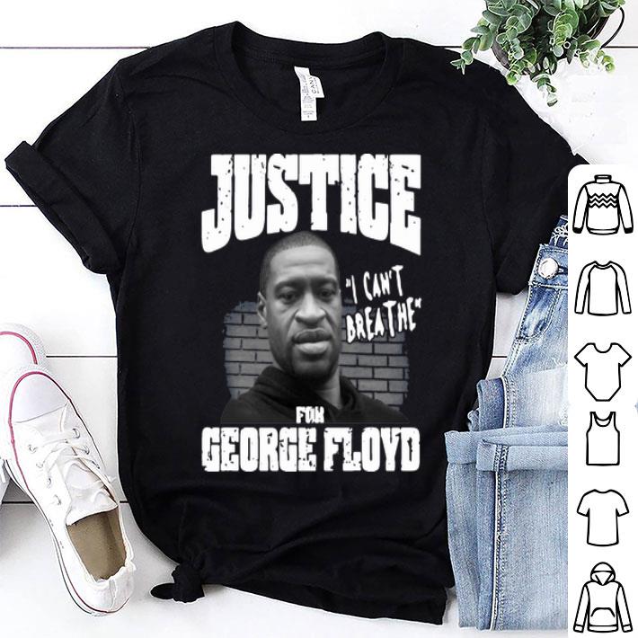 I Can’t Breathe Justice For George Floyd shirt