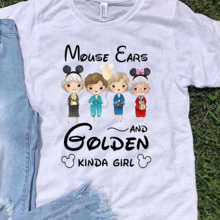 Mickey Mouse Cars And Golden Kinda Girl The Golden Girls shirt