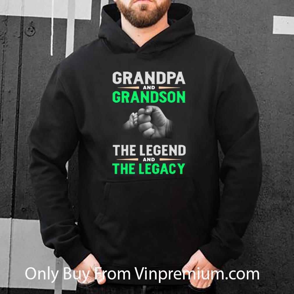 Hot Grandpa And Grandson The Legend And The Legacy shirt