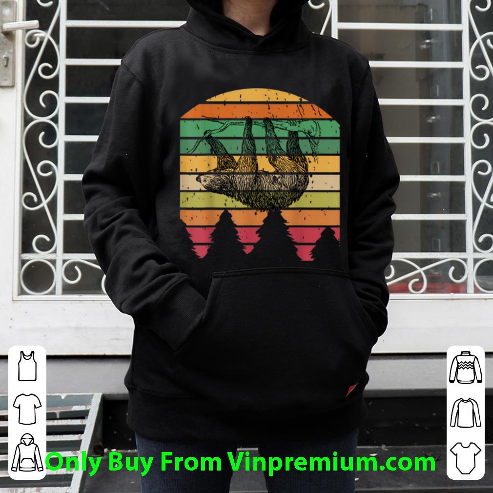 Hot Sloth hang tree Vintage Pine shirt