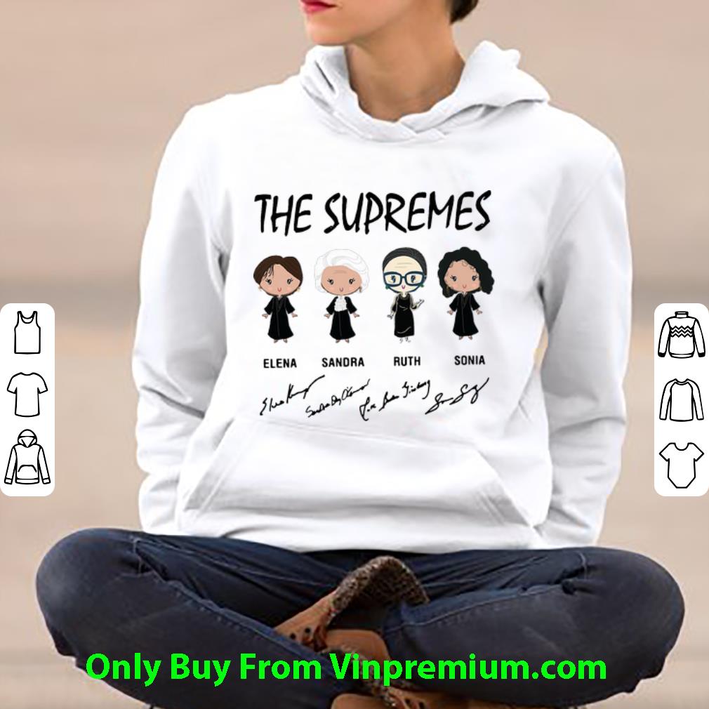 Hot The Supremes Elena Sandra Ruth Sonia Signature shirt