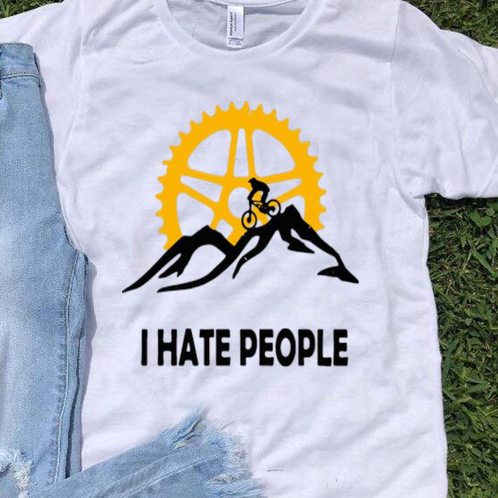 I Hate People Cycling Mountain Biking shirt