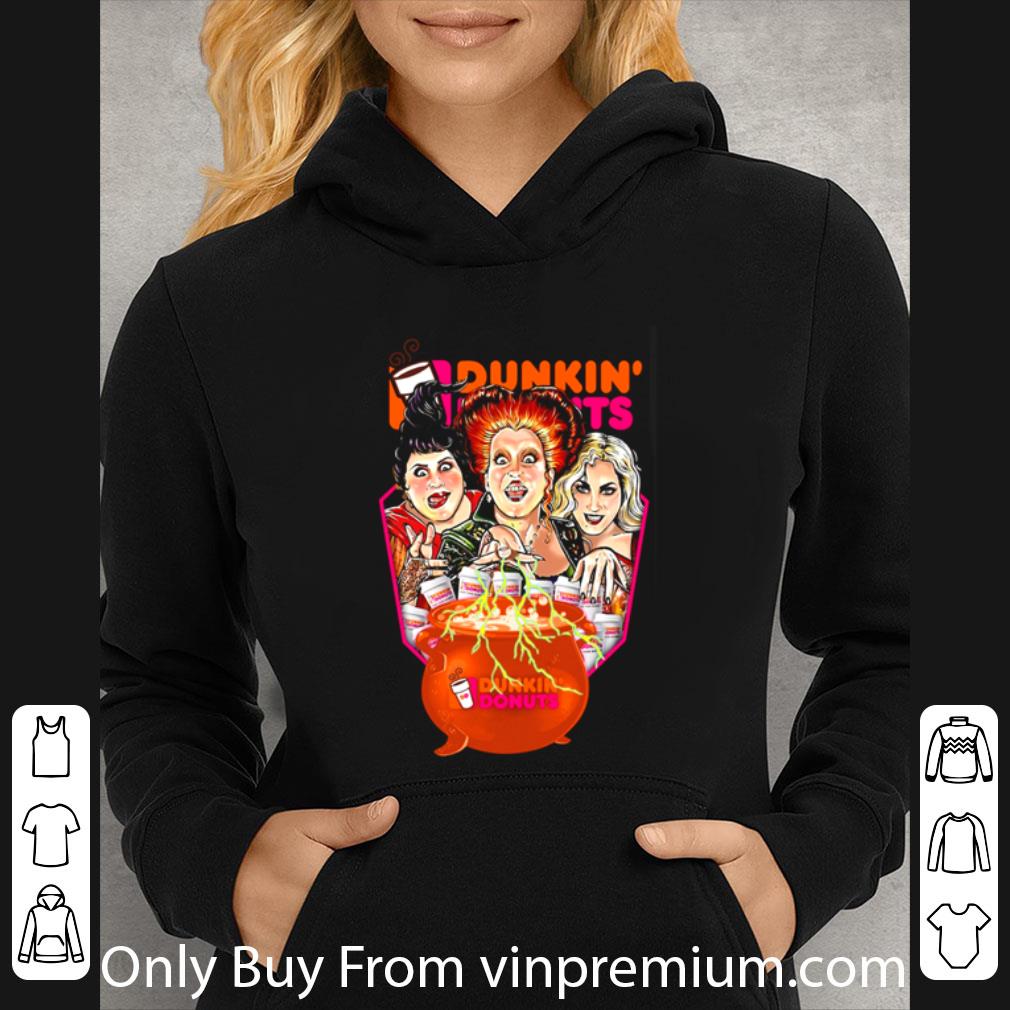 Official Hocus Pocus Mashup Dunkin’ Donuts Halloween shirt