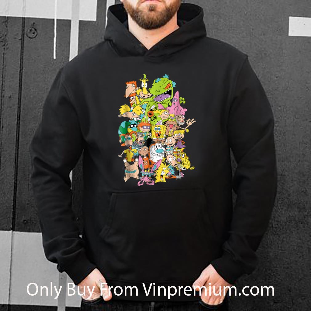 Top Nickelodeon Complete Nick 90s All Character shirt 1 Top Nickelodeon Complete Nick 90s All Character shirt
