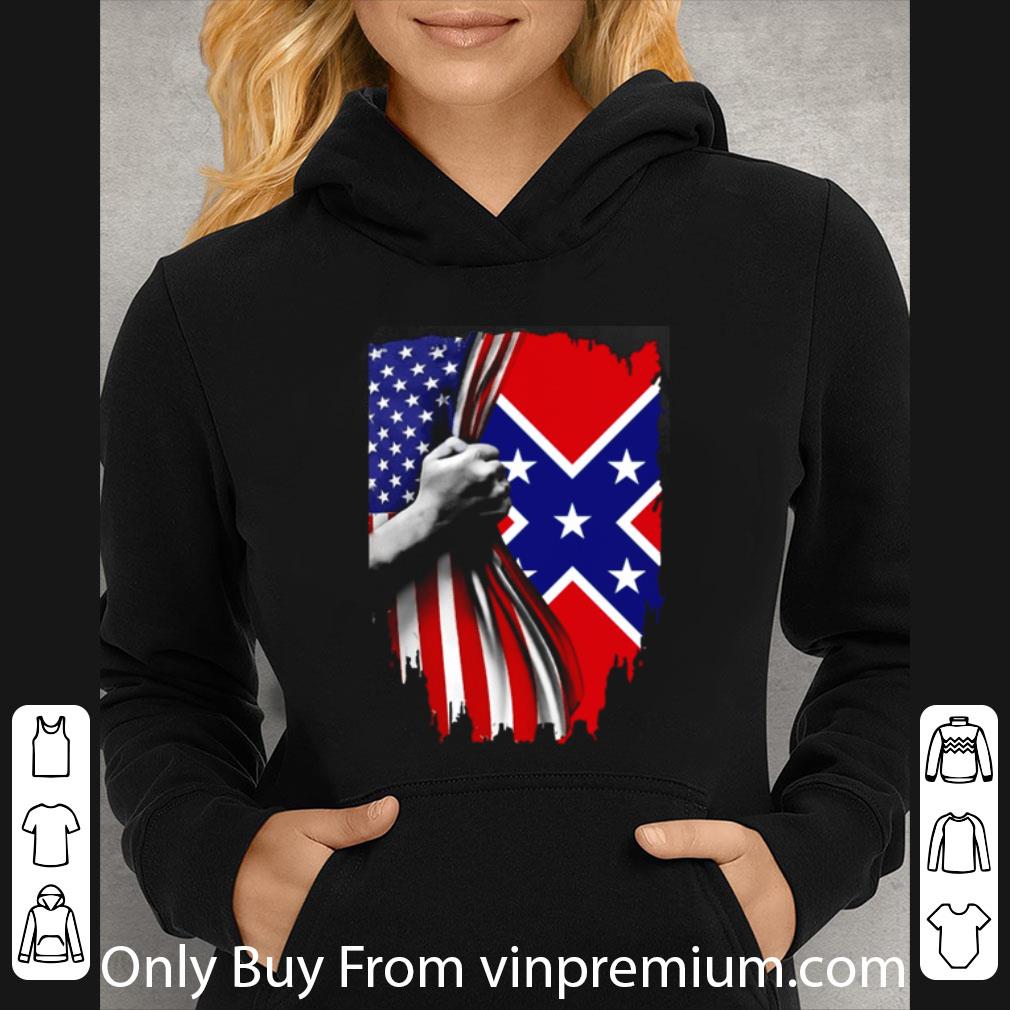 Hot Confederate States Of American Flag 4th Of July Independence Day shirt