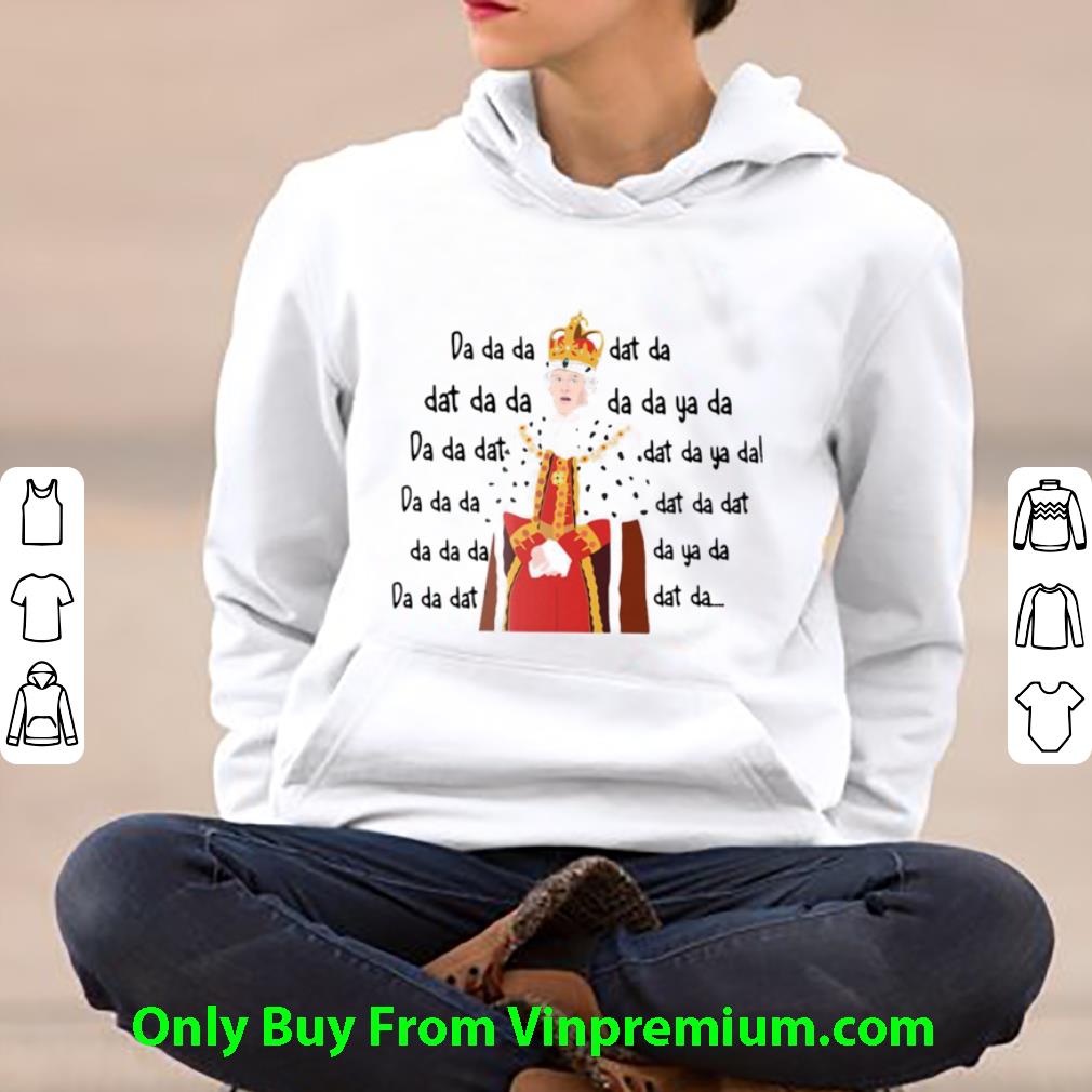 Top Hamilton King George Chorus Da Da Da shirt