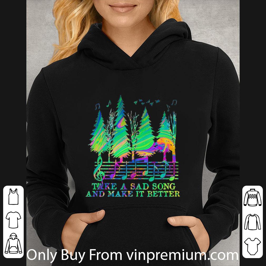 Awesome Take a sad song and make it better music shirt 1 Awesome Take a sad song and make it better music shirt