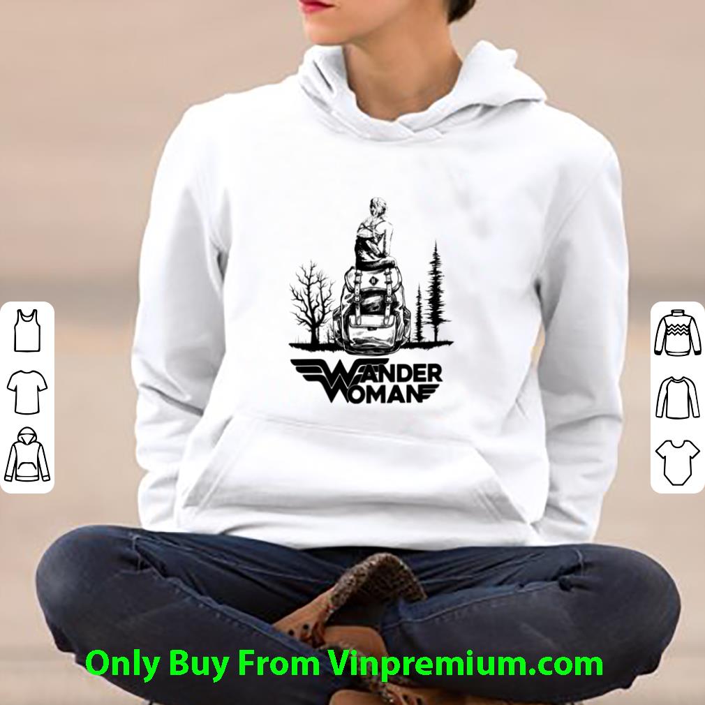 Great Camping Wander Woman Wonder Logo shirt
