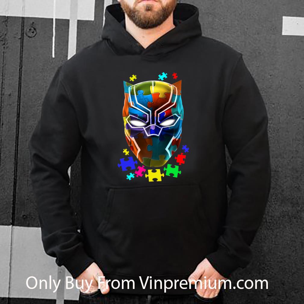 Great Autism Awareness Black Panther shirt